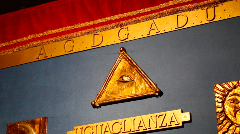 Anello Massonico In Acciaio Inox 316L Placcato Oro Antico Con Logo AG Simbolo Religioso Massonico Per Uomini E Ragazzi