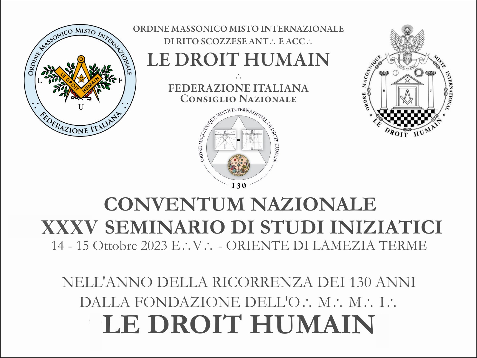 La Massoneria mista a Lamezia Terme