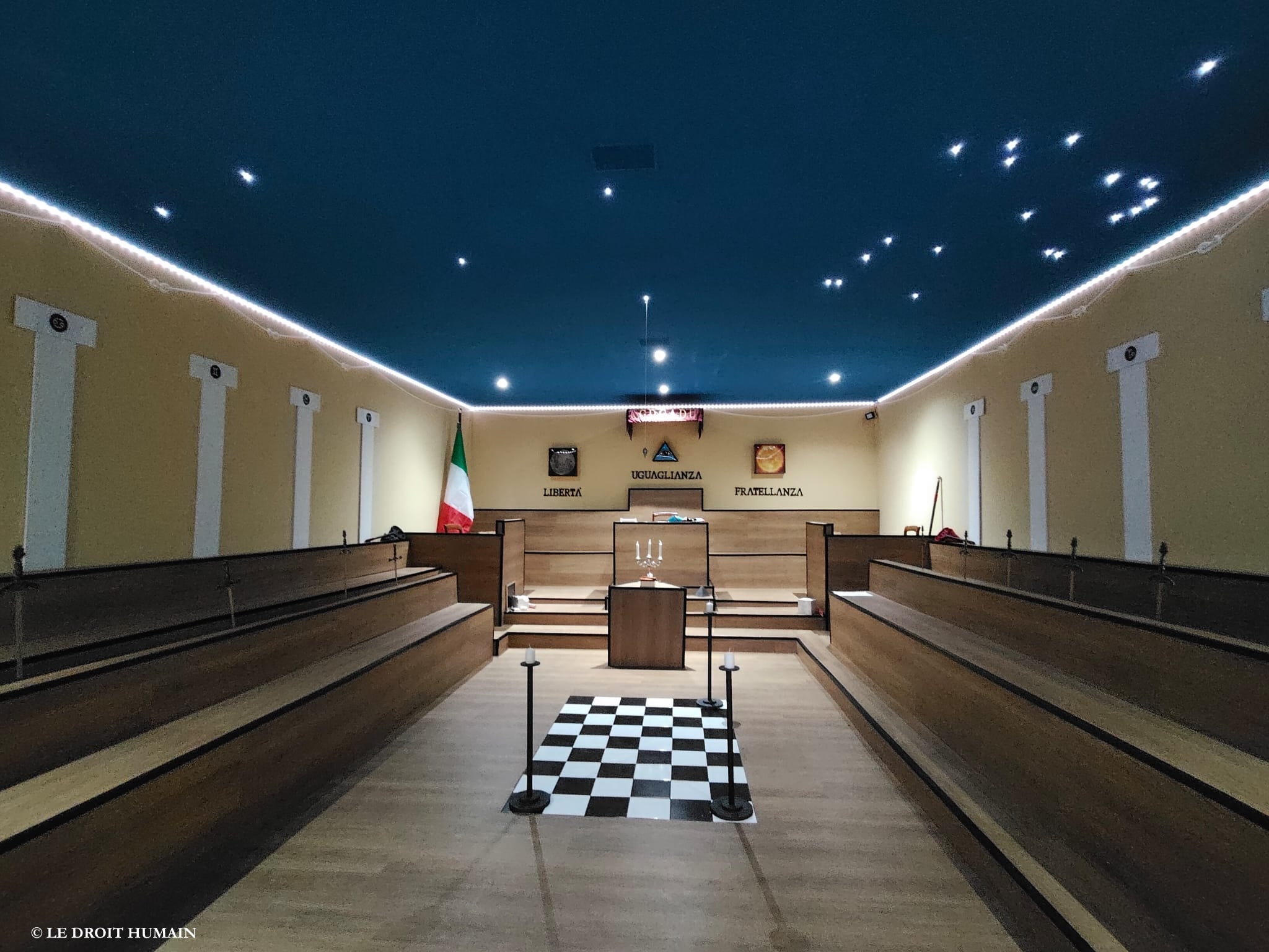 Nuova Loggia del Droit Humain a Palermo